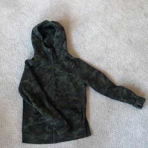Camo lululemon scuba sweater